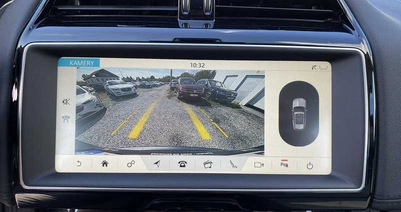 Jaguar F-Pace cena 169900 przebieg: 44000, rok produkcji 2020 z Witnica małe 379